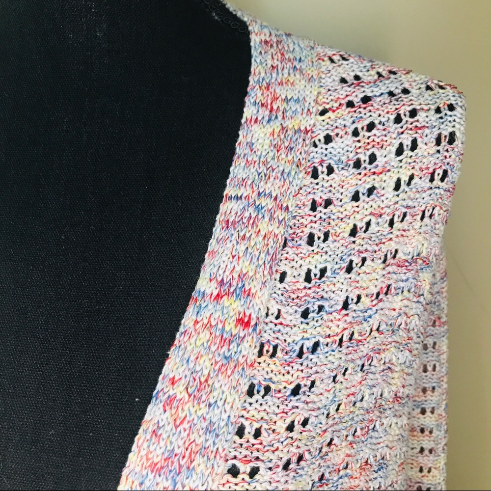 NWT Rainbow Knit Cardigan Sweater Size S - Picture 10 of 12